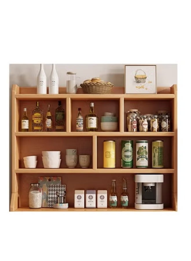 زي سي إم - هابي خزانة تخزين داخل غرفة المعيشة خشب لون بني 120*30*180 سم - Image 4