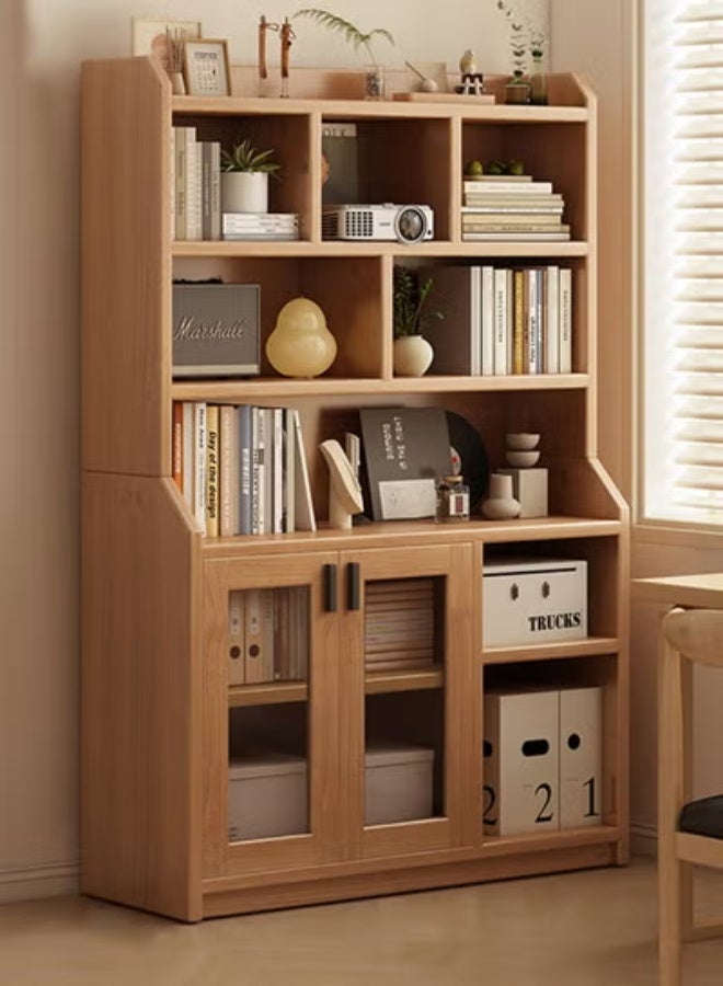 زي سي إم - هابي خزانة تخزين داخل غرفة المعيشة خشب لون بني 120*30*180 سم - Image 5