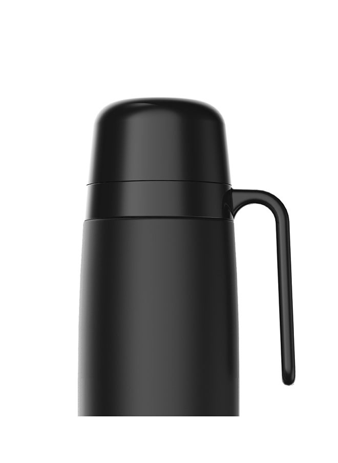 Termolar - Termolar Stainless Steel R-Eolution Black Vacuum Insulated Bottle , Portable Bottle , Indoor And Outdoor Use , Easy To Clean 1 Ltr, Tr57812 - Image 1