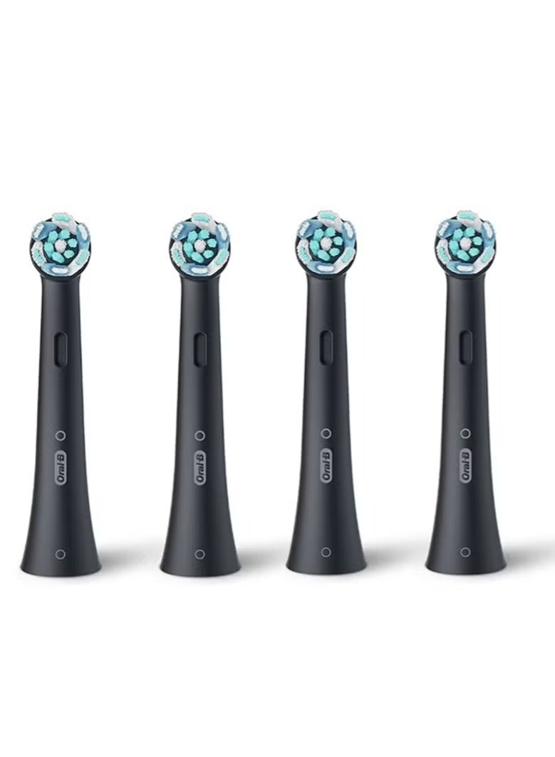 Oral-B Ultimate Clean Replacement Brush Heads for Electric Toothbrush, Black, 4ct Black - Image 2