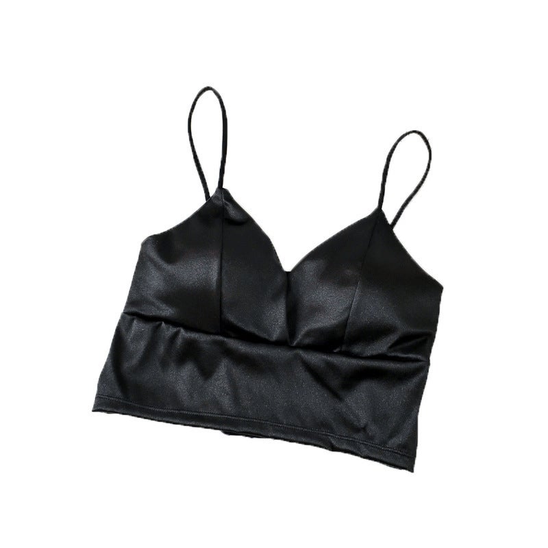 Women's Satin Backless Strapless Bra Top - Image 5