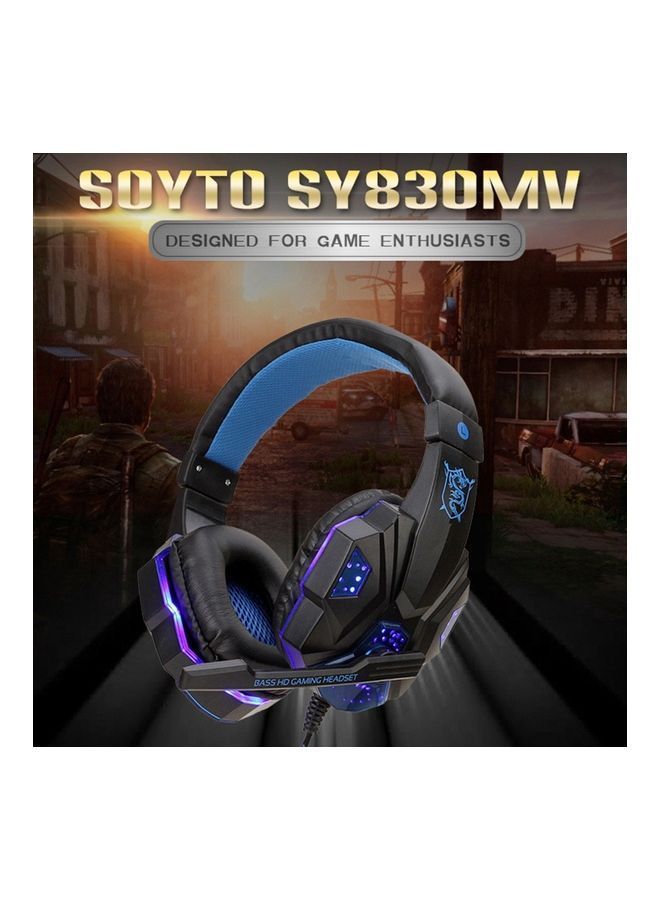 NIBEMINENT SY830MV Wired Gaming Headphones With Microphone - Image 4