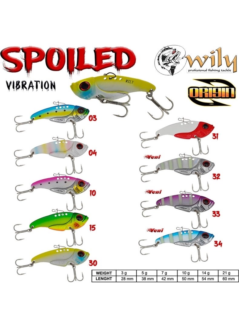 Wily - Vibration Jig Spoiled Vibration 6cm 21GR Color:30 - Image 1