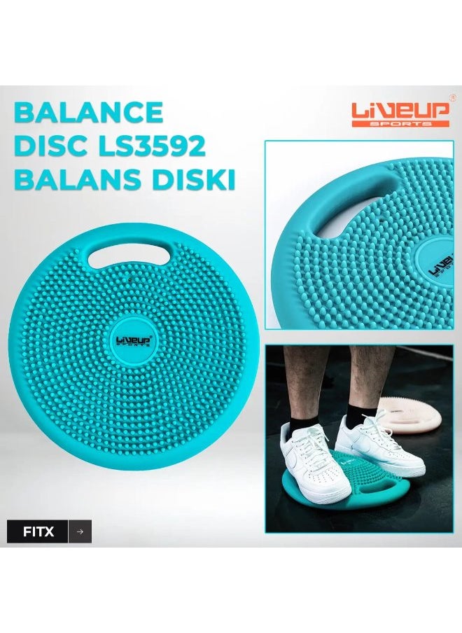 Live up Sports - Up Sports Balance Disc – Grey Stability Training Disc - Image 1