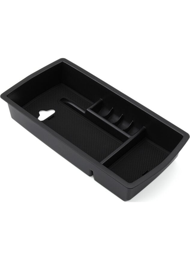 Autoline Peugeot 2017-2022 Model Compatible 3008-5008 Vehicles' Armrest Organizer Intermediate Compartment  - Image 1