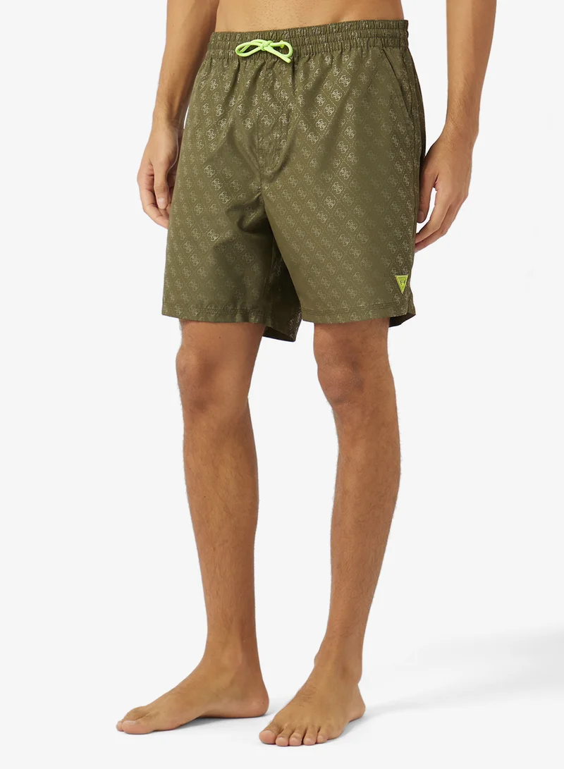 Casual Woven Swim Shorts