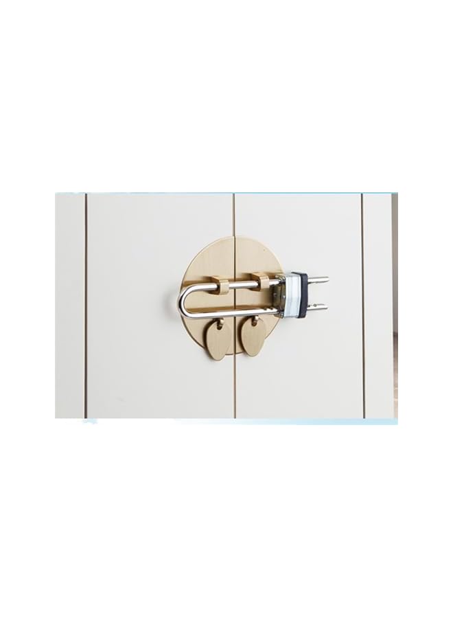 PROMASS PROMASS Laminated Padlock with Long Shackle, Silver, 1.85" wide  - Image 4