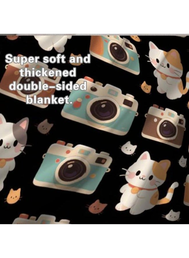 general Baby and children's cartoon flannel thin blanket (warm and comfortable, suitable for sleep, game use) 70cm*100cm - Image 5