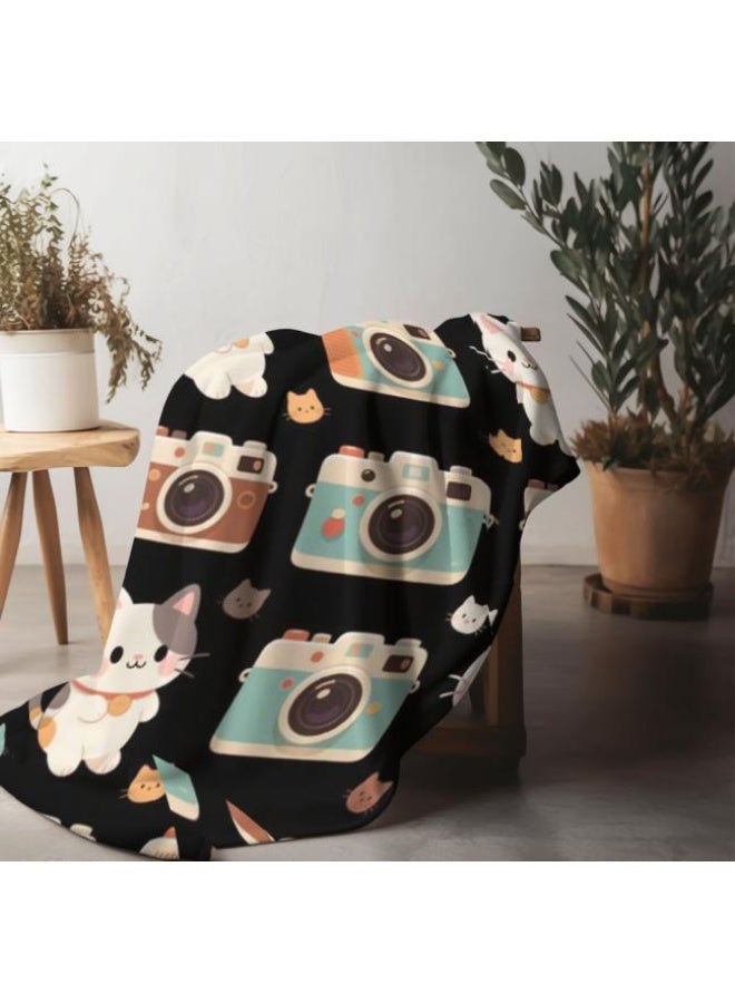 general Baby and children's cartoon flannel thin blanket (warm and comfortable, suitable for sleep, game use) 70cm*100cm - Image 4