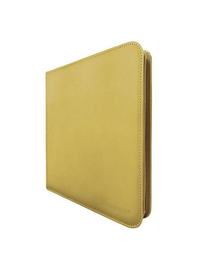 Ultra Pro UP - 12-Pocket Zippered Pro Binder - Yellow