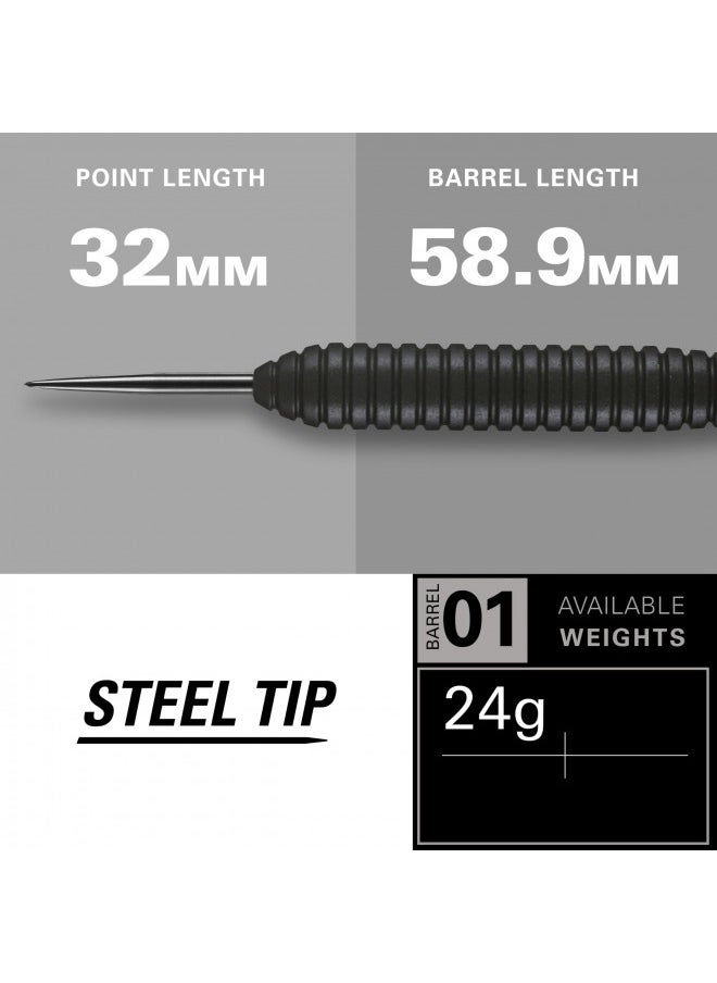 TARGET Darts Phil Taylor Power Storm Black 24G Brass Steel Tip Darts Set - pzsku/ZE2BA59F1148B8EA5A55DZ/45/_/1732282679/066a79f2-d778-442c-b7ab-33e68a4d4416