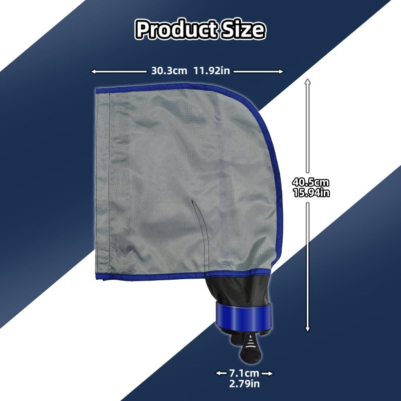 UCEDER 3900 Double Pool Cleaner Replacement Bag with Zipper Enclosure,Wide Hook & Loop Closure SuperBag Compatible with 3900 Sport/P39/39-310 (1) - Image 2