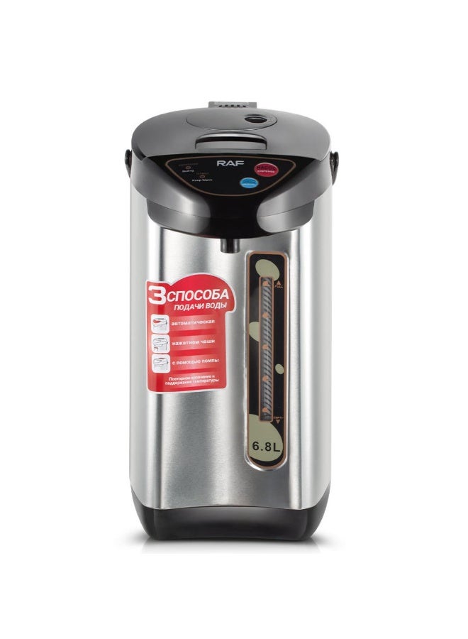 Tradeo 6.8L Thermo Pot Electric Water Boiler & Dispenser | Stainless Steel Kettle | 750W Fast Heating | 3 Temperature Modes | Energy-Saving Hot Water Machine for Home & Office - Image 4