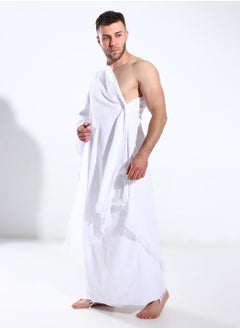 COTTONIL Men's Ihram Towel Set Muslim Arab Mecca Hajj Clothes Pilgrimage  - Image 2