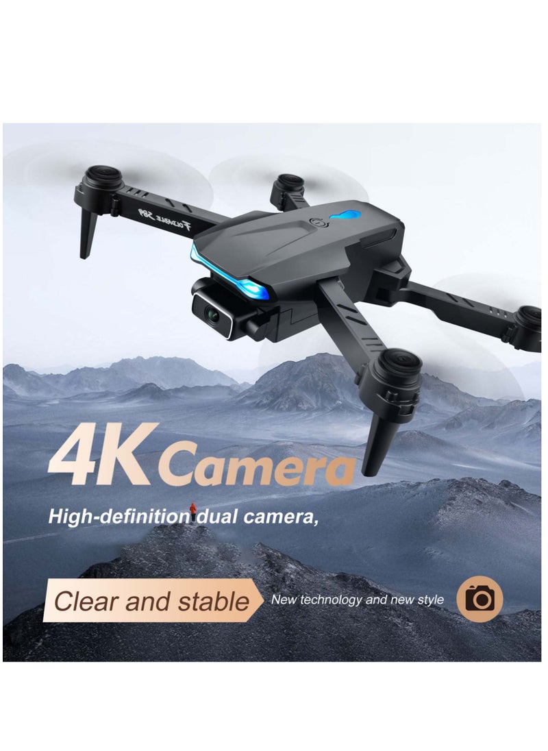 Generic - RC Drone with Camera 4K Dual Camera Drone Mini Folding Quadcopter - Image 1
