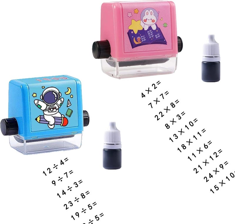 Children’s Math Training Printer – Unlimited Arithmetic Exercises Printing Machine for Kids, Learning Calculator Practice Tool with Ink Tank and Extra Ink Refill for Study & Homeschool - Image 1