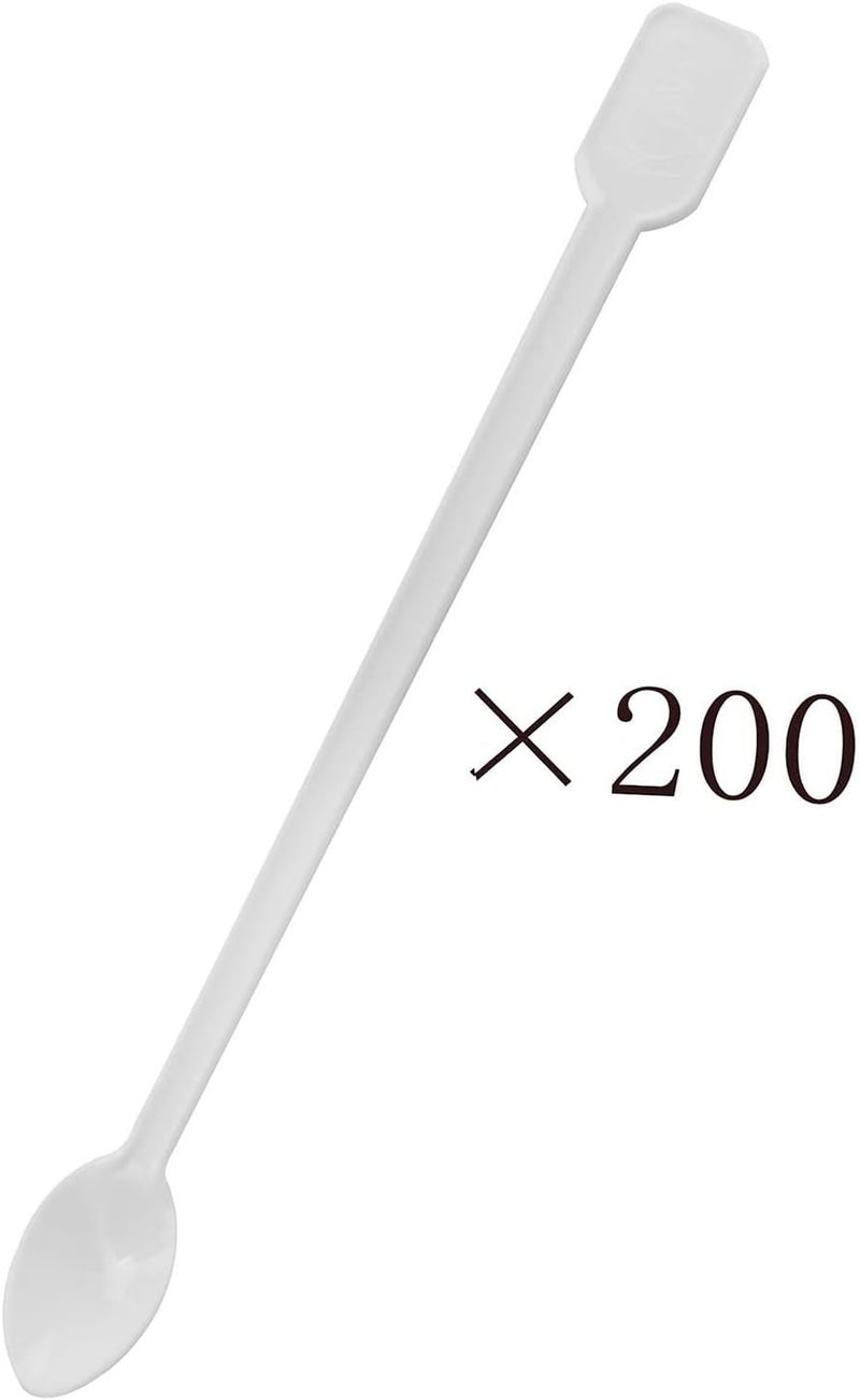 AXLIZER 200PCS Mini Plastic Coffee Blender Spoon & Tea Stirrer - Image 2