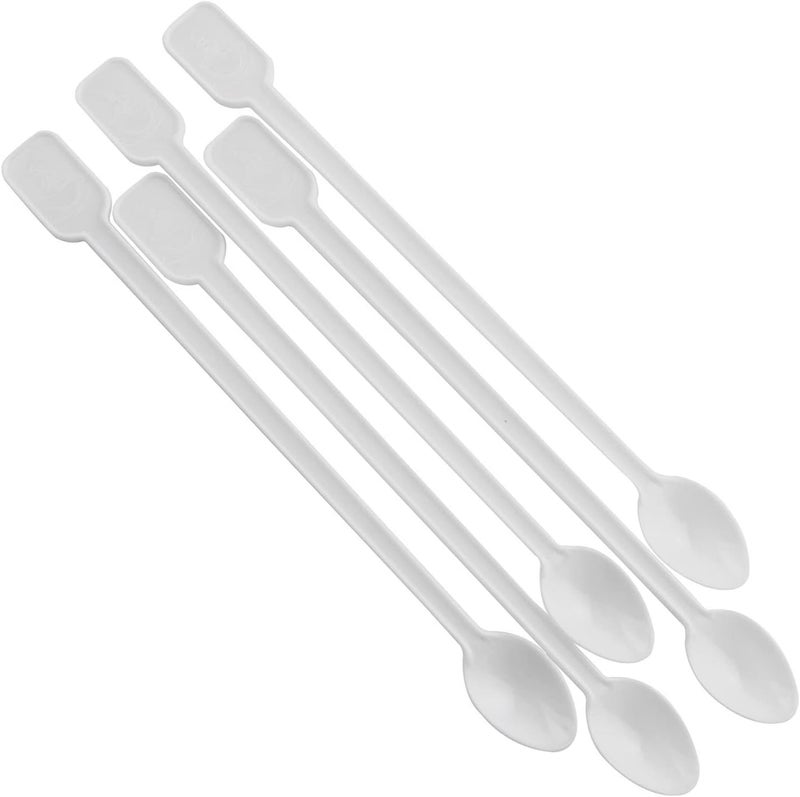 AXLIZER 200PCS Mini Plastic Coffee Blender Spoon & Tea Stirrer - Image 3