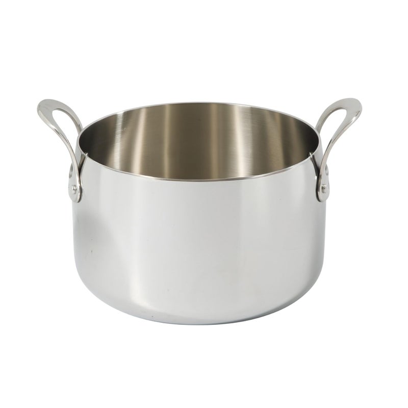 Bloomhouse - Two Time Oprah's Favorite Things Winner - 8 Quart Tri-Ply Stainless Steel Stock Pot with Lid â€“ Dutch Oven, Oven Safe, Dishwasher Safe - Image 5