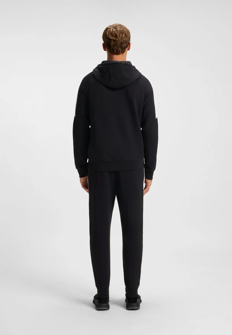 بوس بدلة رياضية قطنية مطاطية بلمسات متباينة