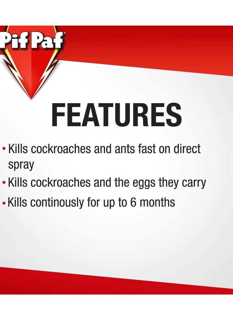High Performance Cockroach And Ant Killer 400ml Pack of 2