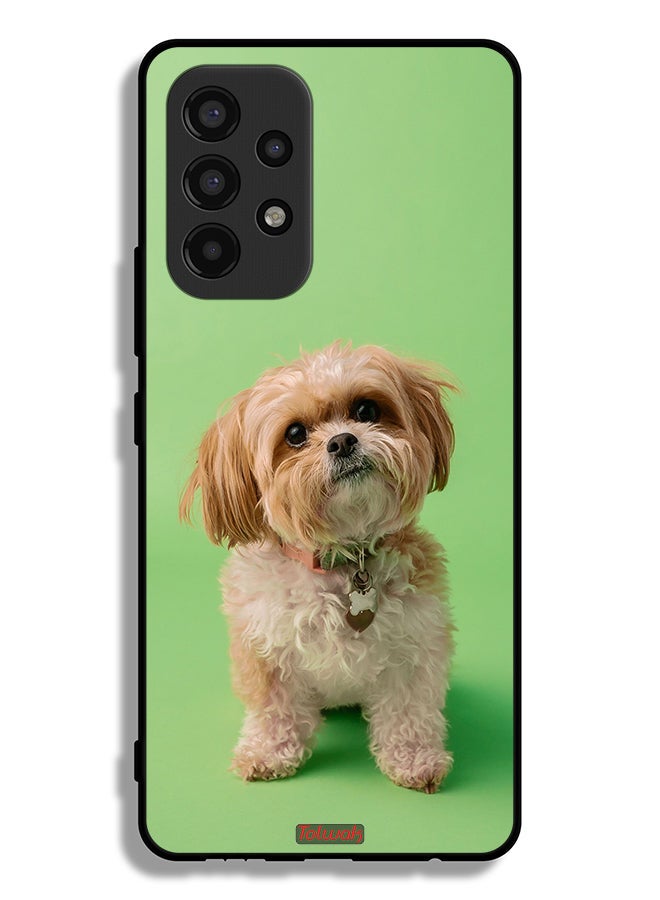 Tolwak Samsung Galaxy A53 5G Protective Case Cover Cute Puppy - Image 1
