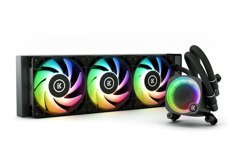 EKWB 360mm EK-Nucleus CR360 Lux D-RGB Intel/AMD CPU Liquid Cooler - Image 1