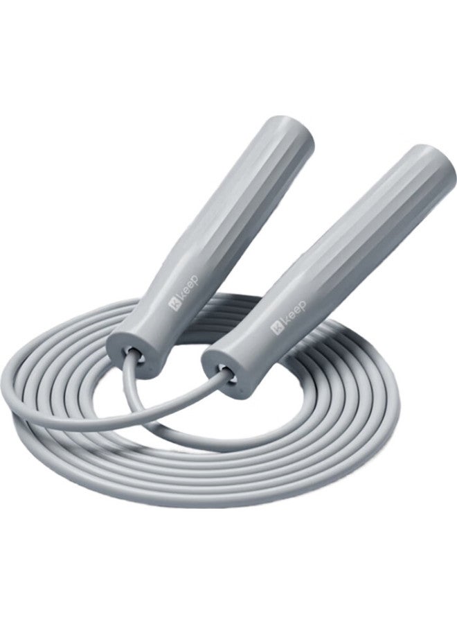 Keep Bearing Jump Rope For Adults, Children, Students, Middle School Exams, Long Rope For Fitness, Weight Loss, Speed Competition, Jd Exclusive, Gray - Image 2