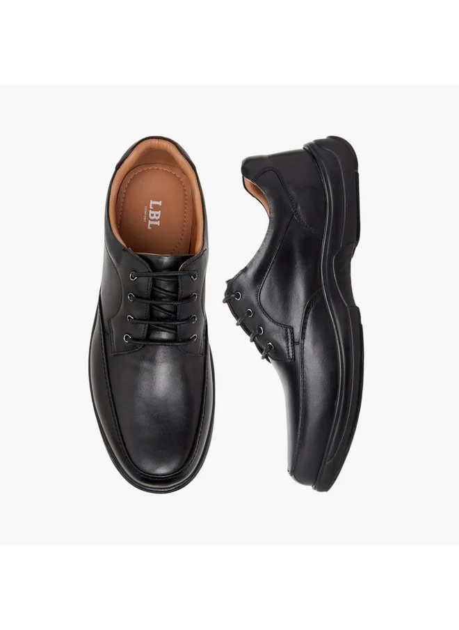 LBL by Shoexpress Men Solid Lace-Up Derby Shoes