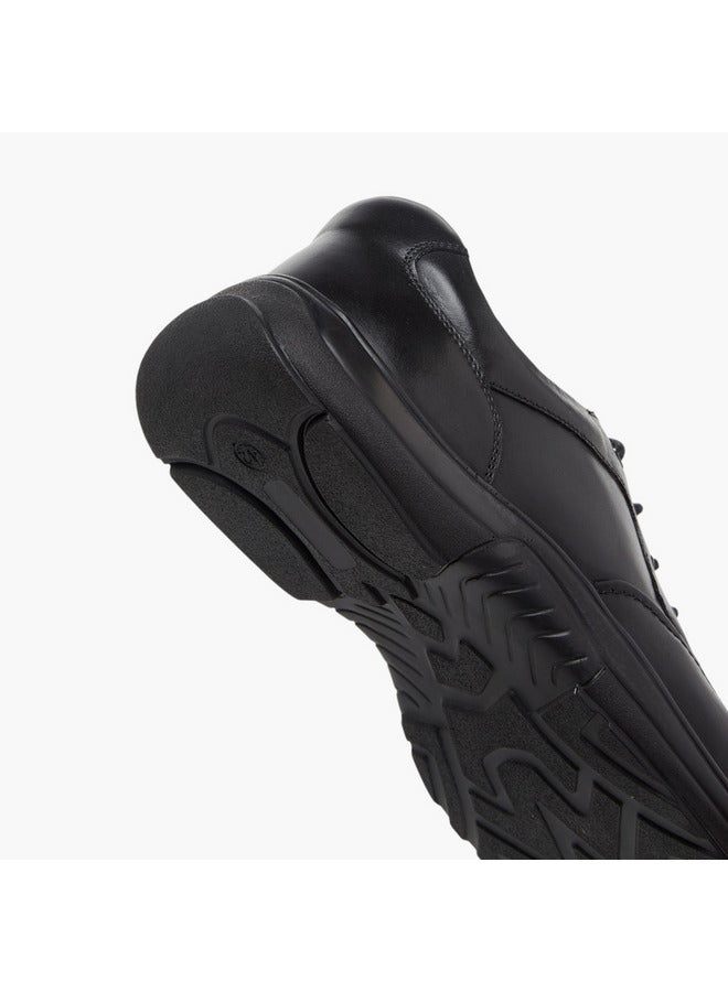 LBL by Shoexpress Men Solid Lace-Up Derby Shoes - Image 5