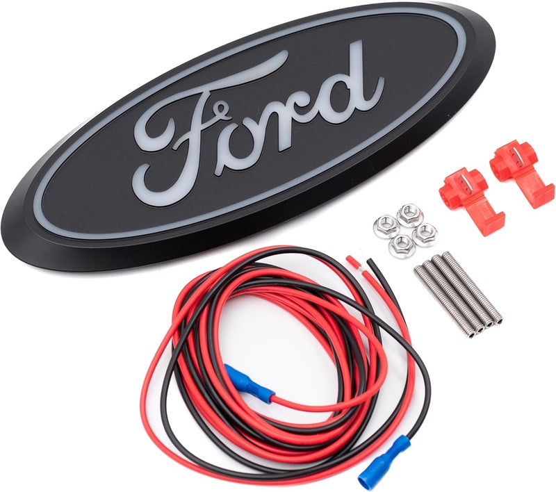 Putco 92604 Red LED Rear Emblem for 2015-2022 Ford F-150 - Image 2