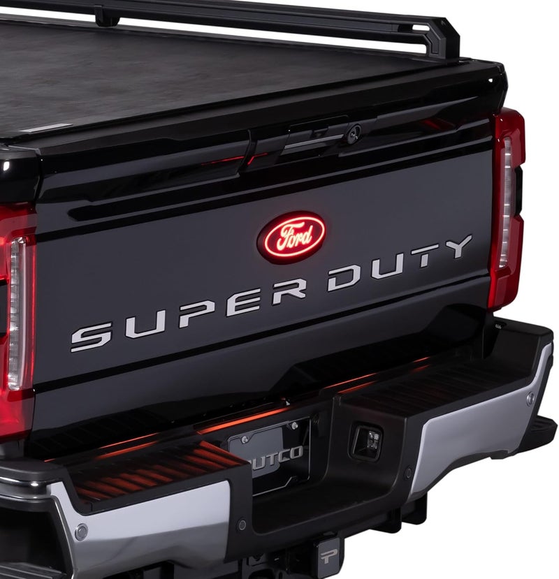 Putco 92604 Red LED Rear Emblem for 2015-2022 Ford F-150 - Image 5
