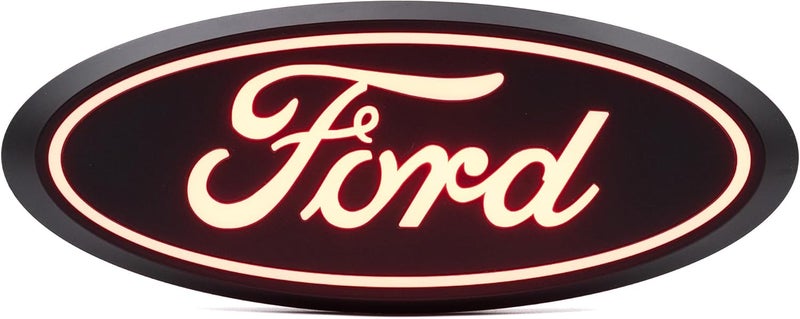 Putco 92604 Red LED Rear Emblem for 2015-2022 Ford F-150 - Image 3