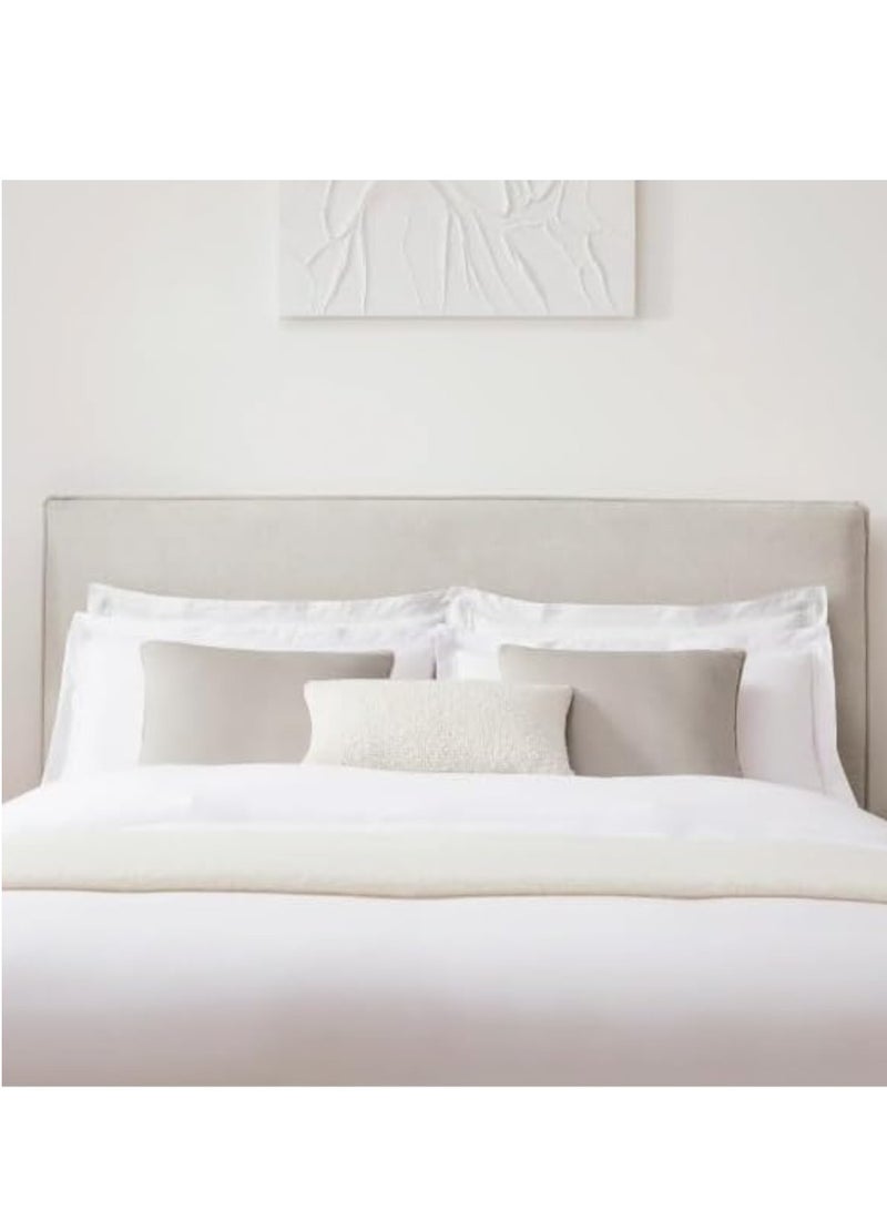 Wooden Twist Hydraulic Storage Queen Size Bed In Soft Fabrice  - Image 5