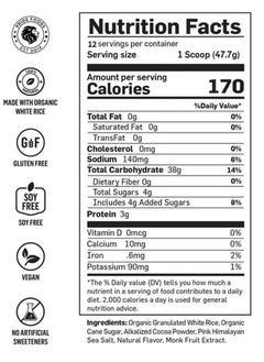 Pride Foods Rice and Grinds - Chocolate Brownie - (12 Serving)  - Image 4