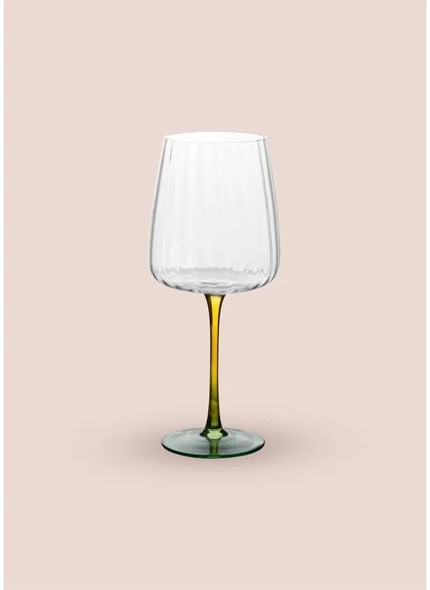 The Mia Yellow Green Glass 500ML