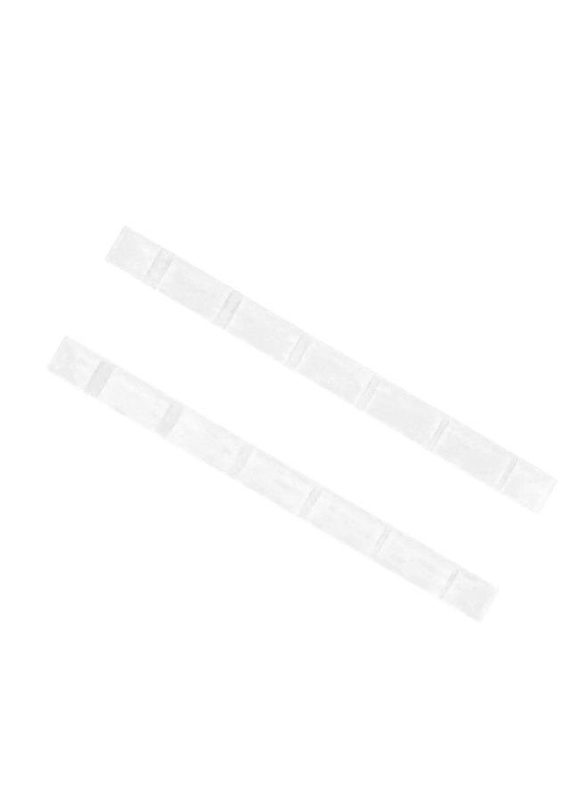 Thoraya - 2Pcs Electric Guitar Nut Bone 6 String Pre Slotted Guitar Nut Replacement for Strat White - Image 1