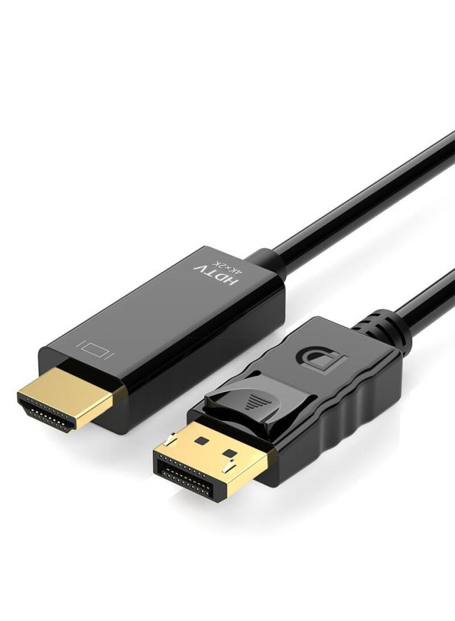 بطاقة رسومات سطح المكتب من DisplayPort إلى HDMI، كابل شاشة 4K، كابل فيديو من DisplayPort إلى HDMI - Image 5