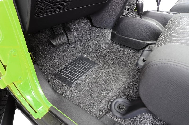BedRug Jeep Kit - BRJK07F4 for 2007-2018 Jeep Wrangler JK Unlimited 4 Door Front 4PC Floor Kit with Heat Shields - Image 2
