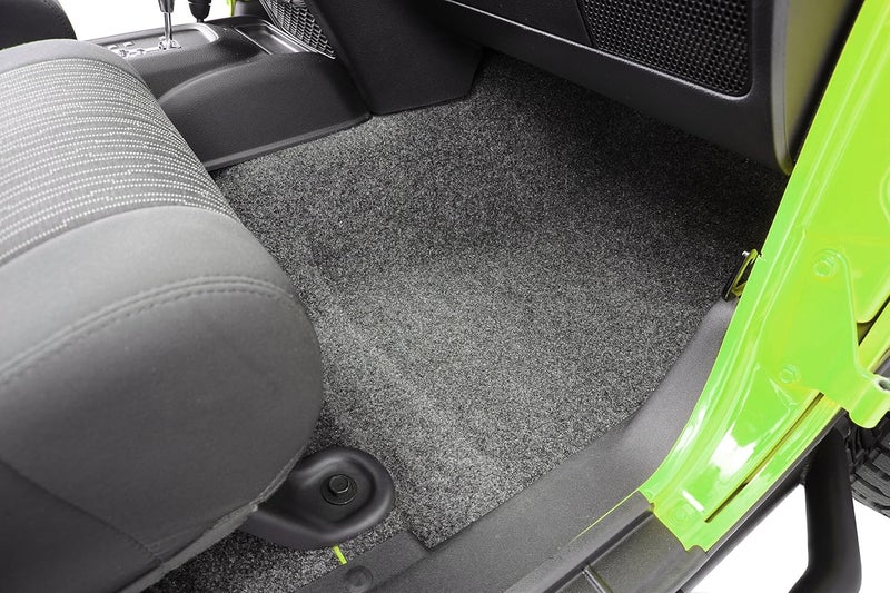 BedRug Jeep Kit - BRJK07F4 for 2007-2018 Jeep Wrangler JK Unlimited 4 Door Front 4PC Floor Kit with Heat Shields - Image 3