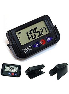 MICRONE MICRONE NAKO Digital LCD Alarm Table Desk Car Dashboard Calendar Clock Timer Stopwatch for Car  - Image 2