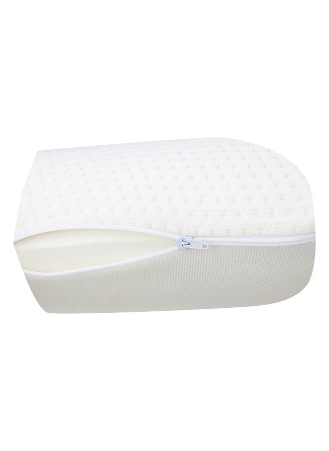 AL SANIDI Medical pillow with memory foam filling, Anti-Bacterial Neck and Shoulder Support Pillow, Gray*White, Size 40*60 Cm  - Image 4