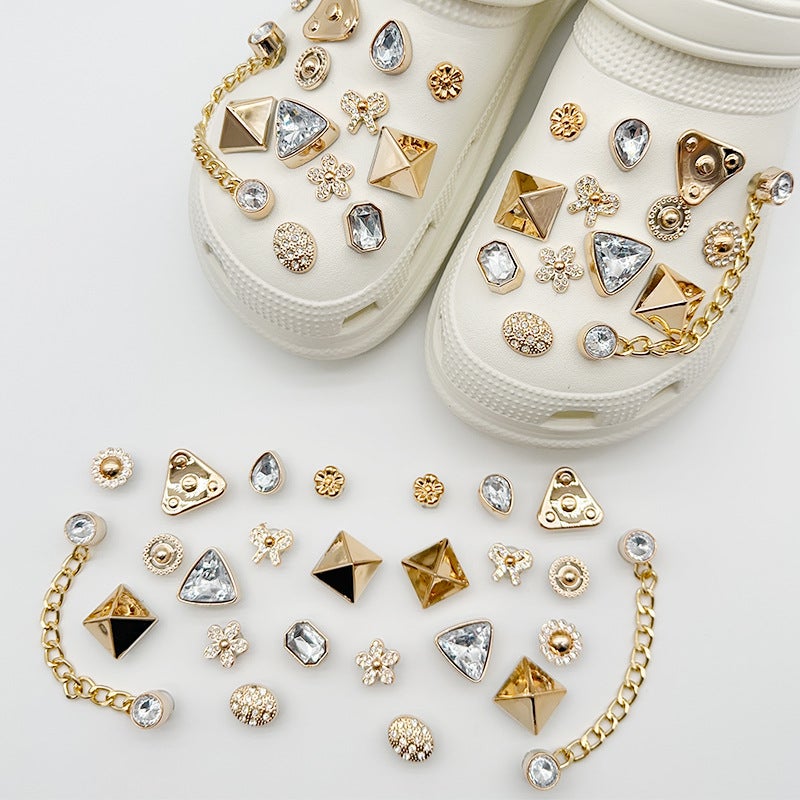 Heavy Metal [26 Pieces with Buckles #No Shoes Included]