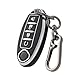 CHATYYD Key fob Cover for Nissan with Keychain Soft TPU Car Key Cover Case for Nissan Kicks Rogue 2018 2019 2020 2021 2022 Accessories4 Buttons Black - Image 2