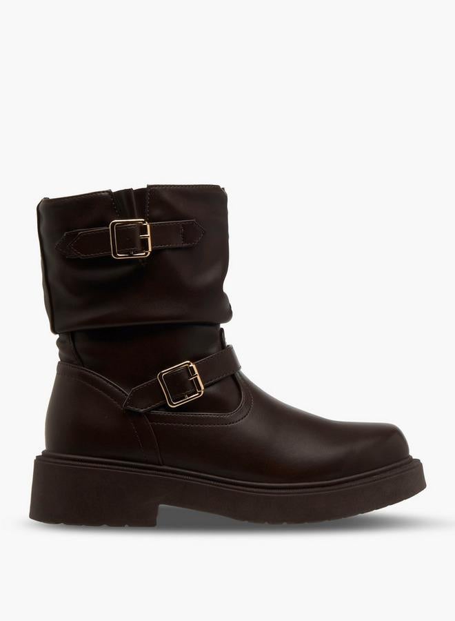 Flora Bella By Shoexpress Women Zip Closure Ankle Boots - Image 3