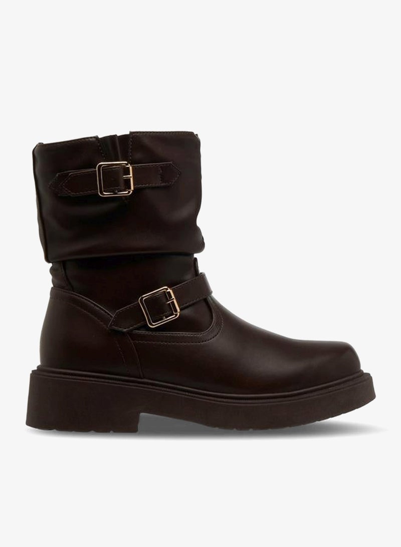Flora Bella By Shoexpress Women Zip Closure Ankle Boots - Image 3
