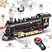 Hot Bee Train Set for BoysRemote Control Christmas Train Sets wSteam LocomotiveLight Passenger Cars TracksTrains Toys wSmokeWhistle LightsChristmas Toys Gifts for 3 4 5 6 7 8 Year Old Kids - Image 4
