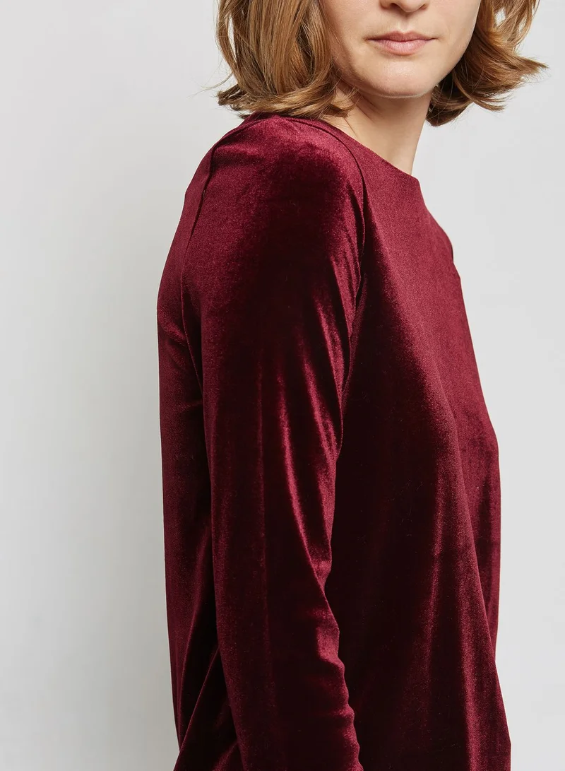 VERO MODA Velvet Top