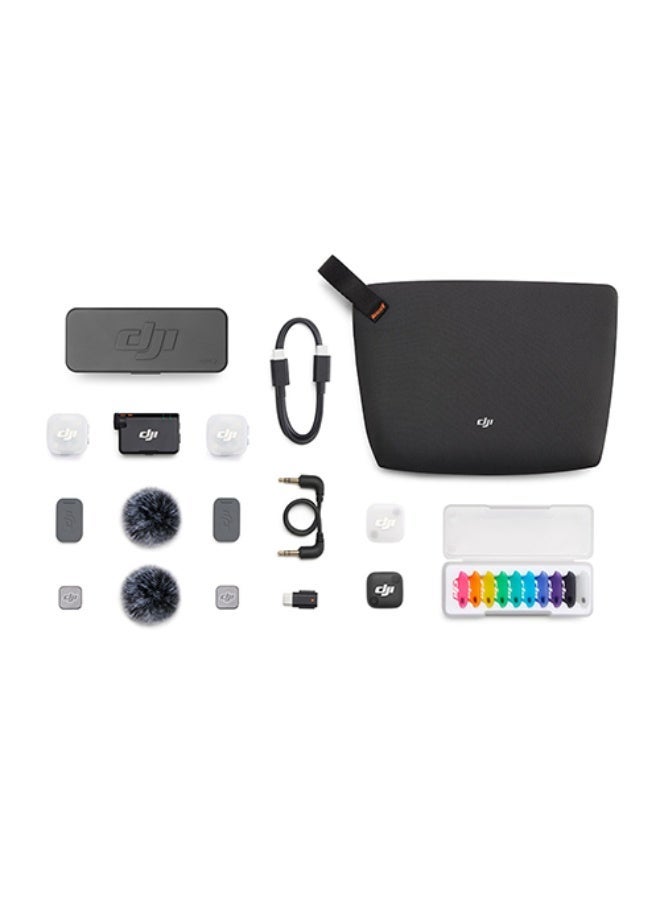 DJI Mic Mini 2 (2 TX + 1 RX + Charging Case) RGB COLOR - Image 4