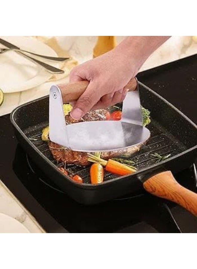 Multi-purpose burger forming tool – Easy burger mold – Practical design for making even burger patties at home - Image 2